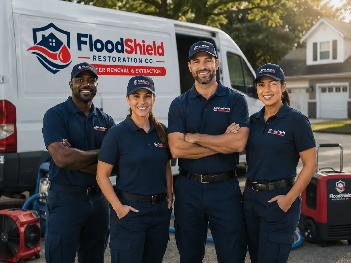 Flood Damage Restoration company in Huggins, MO